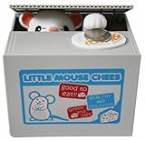 Virtuous * Cute Stealing Money Coin Bank - Collecting Piggy Bank,Mouse in a Box Coin Bank (lucky Mouse)