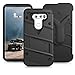 LG V30 Case, Zizo [Bolt Series] FREE [LG V30 Clear Glass Screen Protector] Kickstand [12 ft. Military Grade Drop Tested] Holster - LG V30