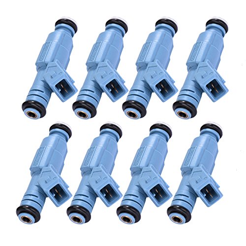 Catinbow 0280155715 8PCS Engine Fuel Injector Set for Ford Mustang Crown Victoria Taurus Chevy Mercury Grand Marquis Sable 3.0L 4.6L 5.0L