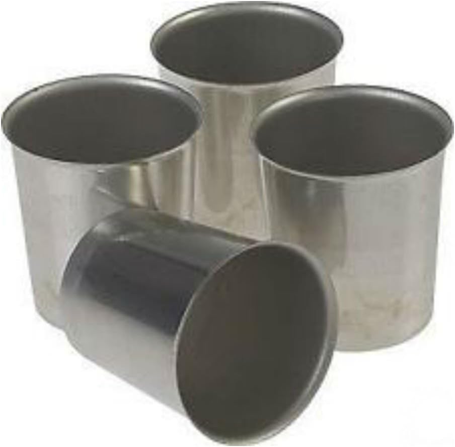 Crafts Candle Moulds 3 UP VOTIVE MOLD METAL CANDLES MOLDS NEW