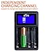AA Battery Charger AAA Battery Charger 4 Bay, Pickle Power Ni-MH AA & AAA Charger with USB Port 5V for Rechargeable Batteries, Featured Smart LCD Display Auto-Detect Function, Over-Charge Protection