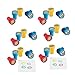 Multiple Superhero Party Favors for Girls - 12 Superhero Sayings Bracelets, 24 Superhero Stampers, 12 Girls Superhero Favor Boxes, Superhero Stickers (100) and Superhero Birthday Sticker (149 Pieces)