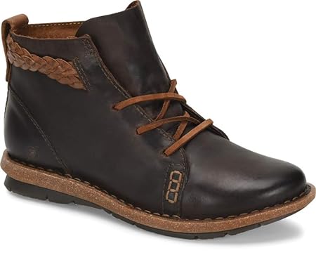 born temple distressed suede booties