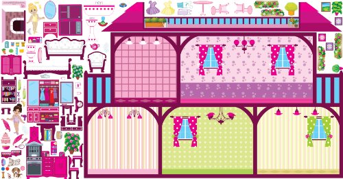 Бумажный Дом Для Кукол Лол фото 15