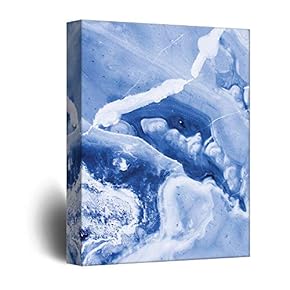 Canvas Wall Art Inner Feature of Stones Print Gallery Wrap Modern Home Decoration Ready to Hang - 12x18 inches