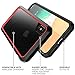 SUPCASE iPhone X, iPhone Xs Case, Unicorn Beetle Series Premium Hybrid Protective Frost Clear Case for Apple iPhone X 2017,iPhone Xs 5.8 Inch 2018 Release (Red/Black)