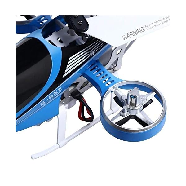 WEHOLY Toy Model 4.5 Channels Altitude Hold Hubschrauber mit Gyro 2,4 GHz und LED-Licht für Crash-Beständigkeit in… – Bild 5
