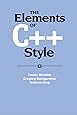 The Elements of C++ Style (Sigs Reference Library)