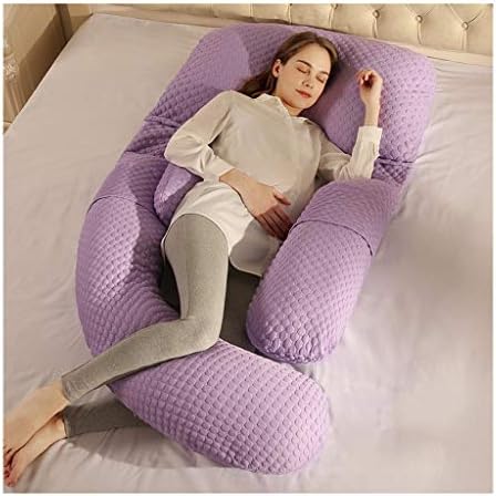 pillow THBEIBEI Bamboo Fiber Breastfeeding Maternity Multifunction U Shape Support Cushion Four Seasons Available 175 * 75CM (color : E)