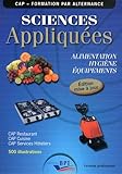 Image de Sciences Appliquées - Cap - Prof - Maj 2011 (French Edition)