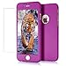 iPhone 7 case, VPR 2 in 1 Ultra Thin Full Body Protection Hard Premium Luxury Cover [Slim Fit] Shock Absorption Skid-Proof PC case for Apple iPhone7 (4.7inch) (Purple)