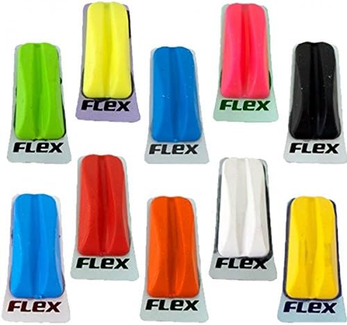 FLEX New Archery V Limb/String Damper Dampener for Recurve Bows (Pack of 2)