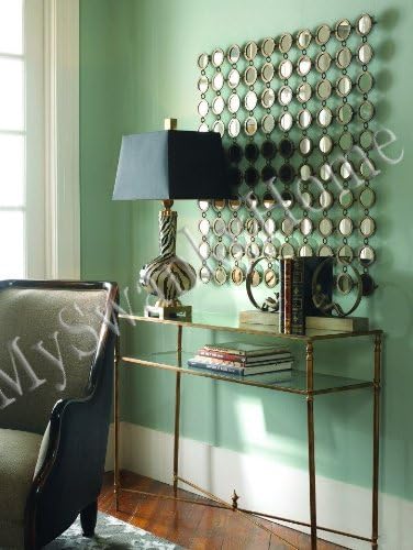 Spectacular XL Mirrored Wall Art Contemporary Square