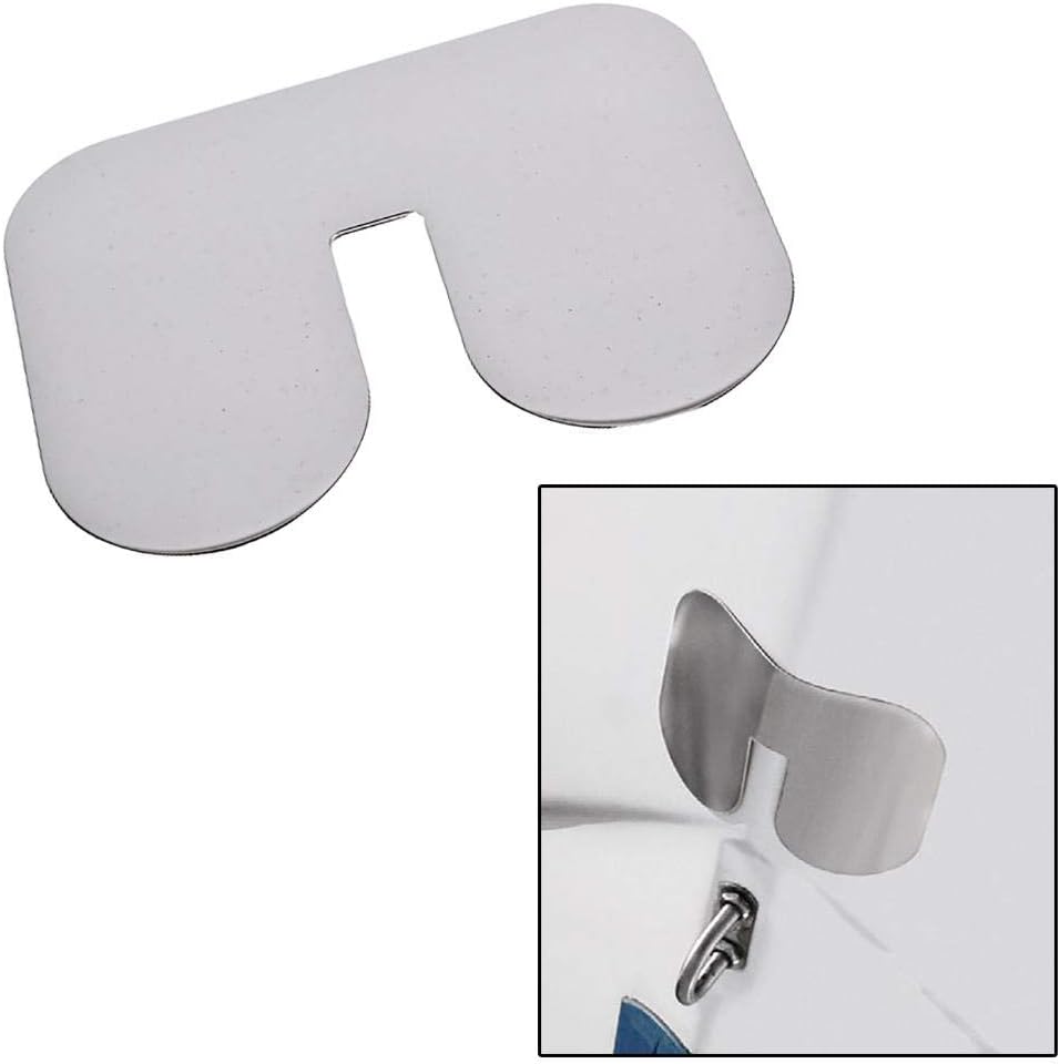 MegawareScuffBuster™ Standard with Notch - 5.75 x 4.5 - Notched Bowguard - 22G - Stainless Steel