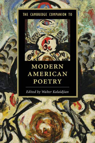The Cambridge Companion To Modern American Poetry (Cambridge Companions To Literature)