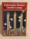 Automatic Sensor Dusk to Dawn Electric Candle Lamps(Pack of 3)