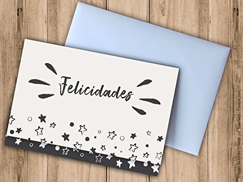 Tarjeta sobre para regalar dinero, con el mensaje