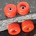 Peoples Republic 32mm Purple Complete Wooden Fingerboard w Nuts Trucks - Basic Bearing Wheels