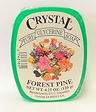 Crystal Glycerine Soap Bars Forest Pine (24 bars)