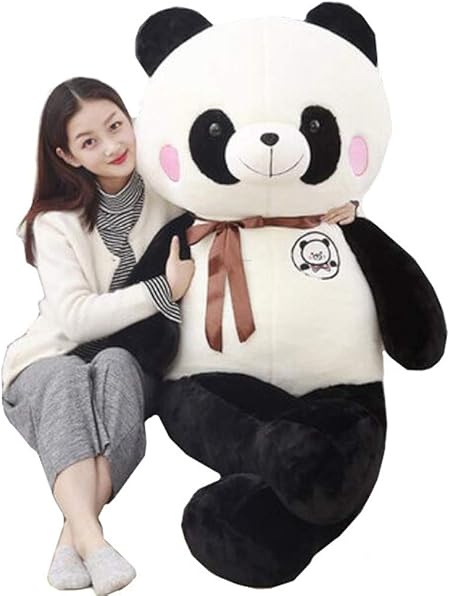 Amazon Ydy ワィディワィ 誕生日プレゼント 抱き枕 友達 誕生日ギフトに ぬいぐるみ パンダ かわいい おもちゃ 抱き枕 プレゼント クリスマス 誕生日 お祝い プレゼント 子供の日 ブラック 60cm ぬいぐるみ おもちゃ