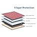 NIDOO 13.3 Inch Laptop Sleeve Case Water Resistant Protective Cover Portable Carrying Bag for 13