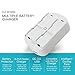BonFook DJI Spark Charger Set, Intelligent Battery Charger Hub Portable Charger Port Plus Adapter& Data Line (Spark Multi Charger)