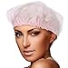 Home-X Chiffon Hairdo Savers. Set of 2 Hair Nets. 1 Pink and 1 White