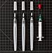 AQUAnaut Flow Refillable Water Brush Pen Set - 3 Ink and Paint Art Pens, Plus Fill Tool, Don't Miss This Limited Time Super Sale