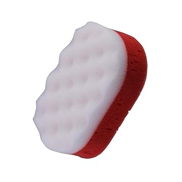 GUBB USA Adult & Baby Bath Sponge For Bathing, Loofah Sponge For Men & Women Colour (RED)