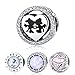 WOSTU 925 Sterling Silver Bead Charms Forever Family Charm Anchor Good Luck Charms Women Girls Bead Charm Fit Bracelet Necklace