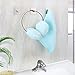 FOTYRIG Heavy Duty Adhesive Hooks Wall Hooks Hangers Stick on Hooks for Hanging Robes, Towels, Keys, Bags, Lights, Calendars SUS 304 Brushed Stainless Steel -4 Packs