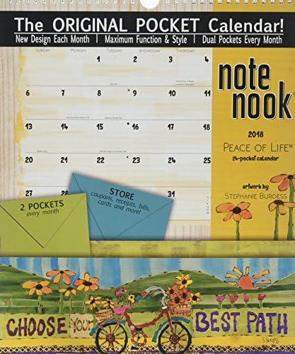 Peace of Life 2018 Note Nook Calendar