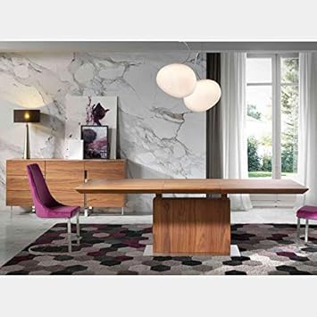 M 034 Sos Esszimmermobel Farbe Nussbaum Amazon De Kuche Haushalt