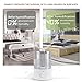 OXA 4L Large Capacity Cool Mist Humidifier Whisper-Quiet, Ultrasonic Air Humidifiers for Bedroom Baby Room Home Office, Two 360° Rotatable Mist Outlets, Waterless Automatic Shut-Off (Gray)