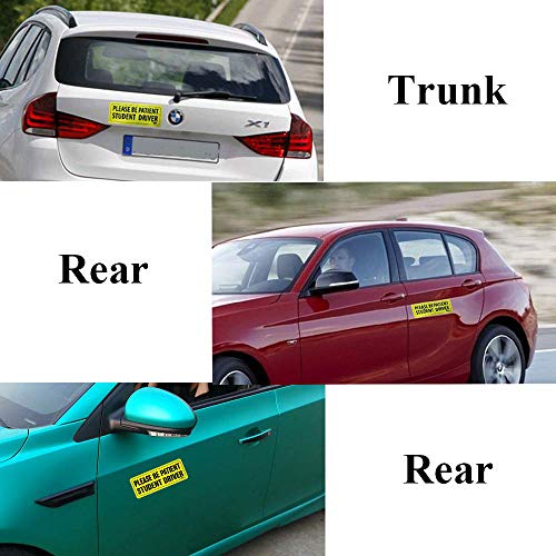 4 BOKA+Student+Driver+Magnet+Signs