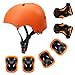 YUFU Kids Helmet 3-13 Years Boys Girls Adjustable Sports Protective Gear Set from Toddler to Youth Helmet Knee Elbow Wrist Pads Cycling Roller Scooter Bicycle Bike Skateboard Accessories Protector
