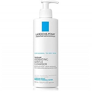 La Roche-Posay Toleriane Hydrating Gentle Cleanser, Face Wash for Normal to Dry Sensitive Skin, Oil-Free
