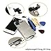 Cellphoneage Replacement Digitizer with Home Button, Bracket, Flex, Sensor, Front Camera, Frame Housing Assembly Display Touch Panel for iPhone 5S Bundle with Repair Tool Kit