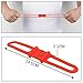 Superdream MTB Cycling Bike Bicycle Silicone Band Flash Light Flashlight Phone Strap Tie Ribbon Mount Holder (Pack of 6)