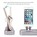 (Lightning cable Included) Archeer 2 in 1 Apple Watch Stand and iPhone Charging Dock Station Apple Charging Station for iPhone 7/6s/6s plus/6/6 plus/5s/5 and Apple Watch/Sport/Edition 38mm/42mm