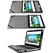 Lenovo Miix 320 Case - Infiland Folio Premium PU Leather Stand Smart Case Cover for Lenovo Miix 320 10.1