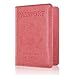 Passport Holder Case, ACdream Protective Premium PU Leather RFID Blocking Wallet Case for Passport, Light Pink