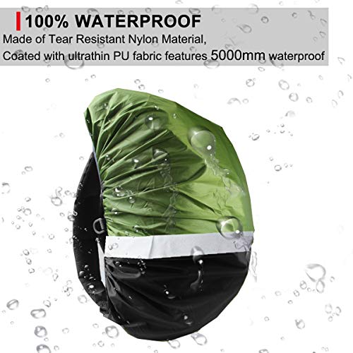 image for Frelaxy Hi-Visibility Backpack Rain Cover 100% Waterproof Upgraded Ult