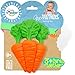 Teething Toys - BPA Free - 3 Carat Teether Appe-teethers - Carrots