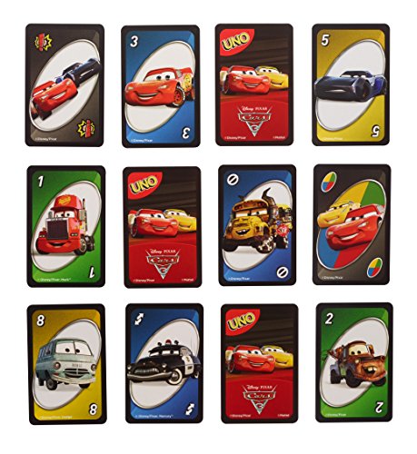 Uno Cars 3 Card Game