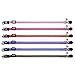 PUPTECK 6 Pack Reflective Breakaway Cat Collar - Safety Kitten Collars with Bell