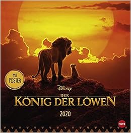 Lion King Broschurkalender 2020 29,5x30cm, by Heye Lion King Broschurkalender 2020 29,5x30cm, by Heye