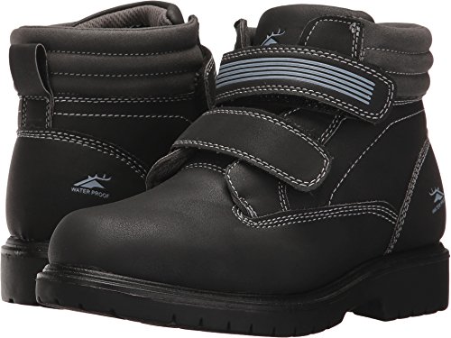Deer Stags Boys' Marker Hiking Boot, Black/Grey, 12 Medium US Little Kid