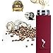 Vibrant Insulated Water Bottle/Tea Travel Mug Leak Proof Double-Wall Thermos Keeps Coffee HOT/Beverages Cold with Bonus Tea Water Infuser 16.9 oz (Red)