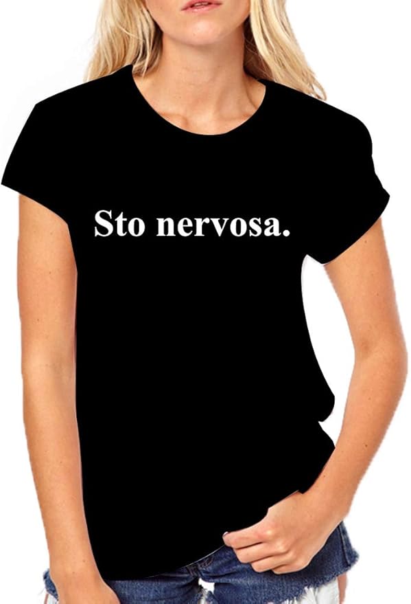 t shirt sto nervosa amazon